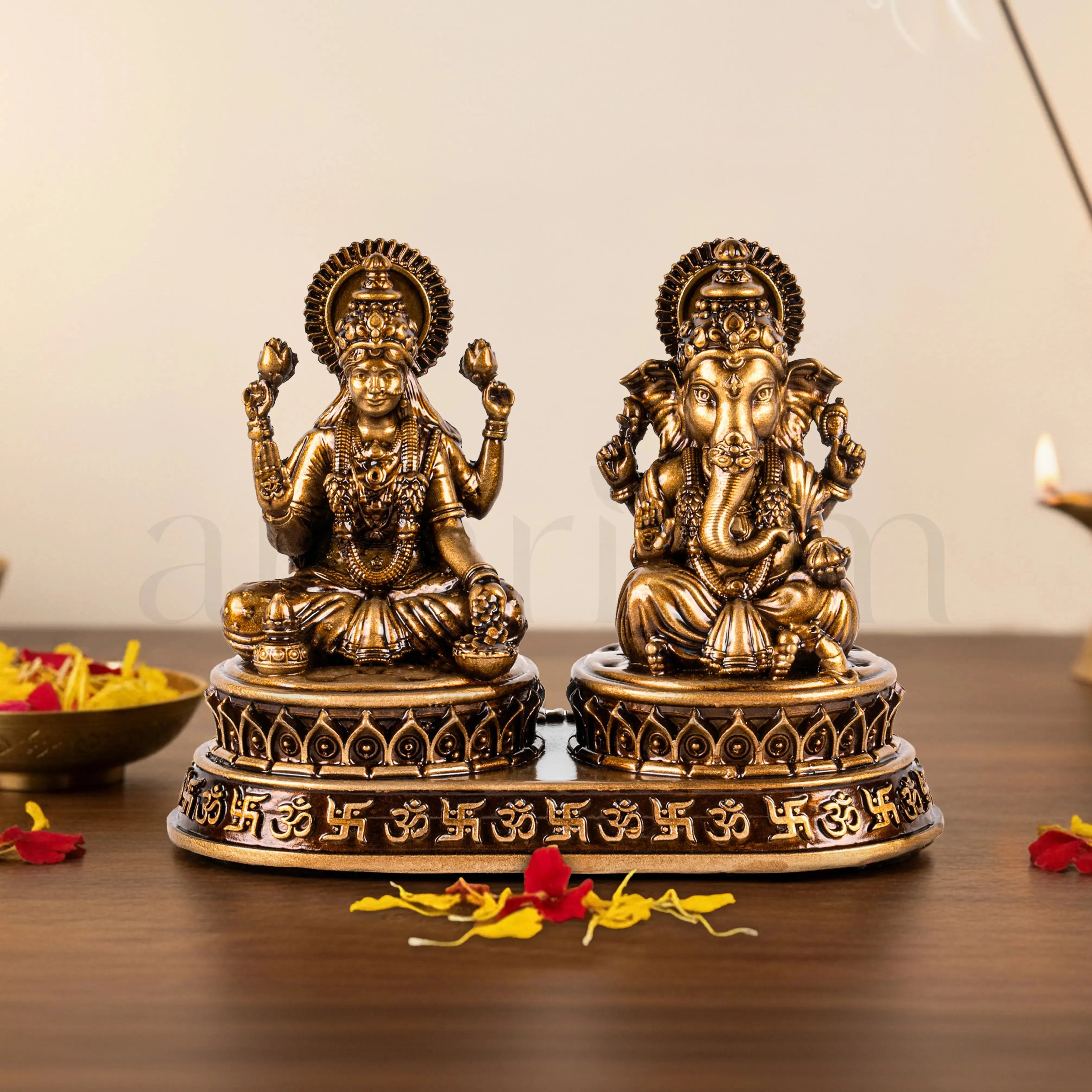 Dhan-Siddhi Laxmi Ganesha Idol