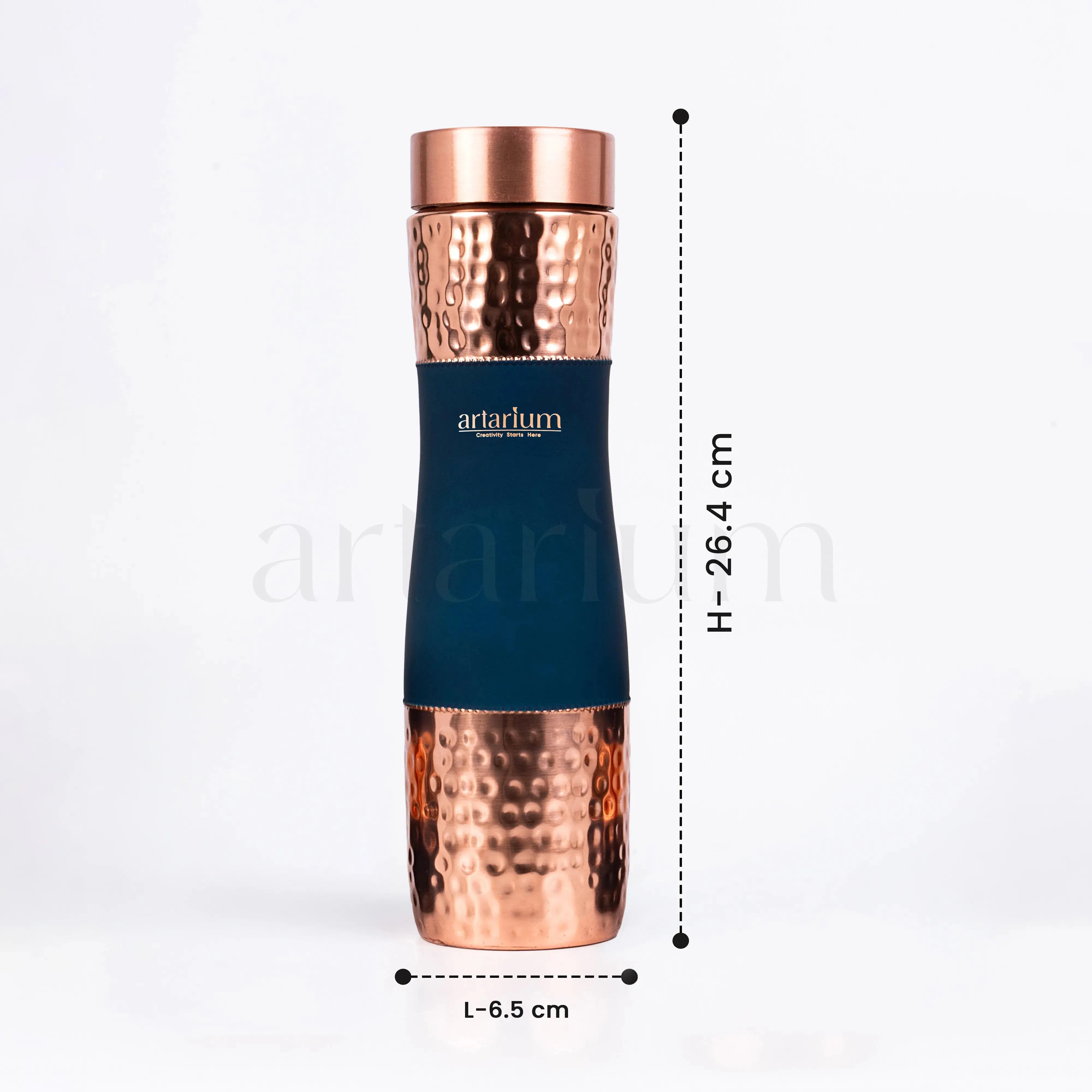 Hammered Copper Bottle theartarium
