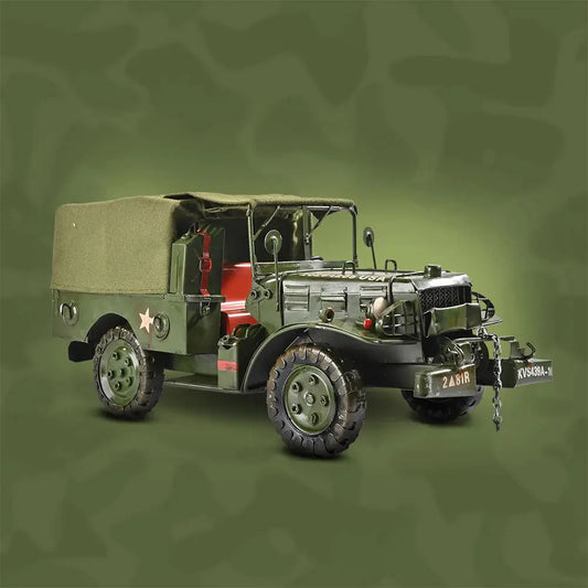 Mace Vintage Army Jeep Model theartarium
