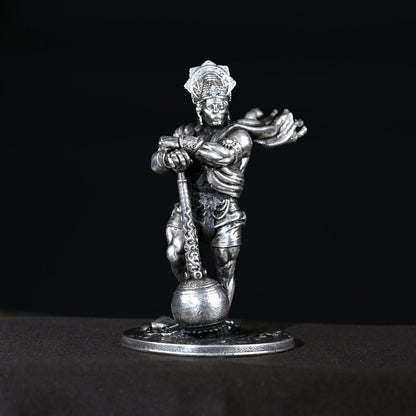 25gms  Pure Silver Bahubali Hanuman Car Dashboard theartarium
