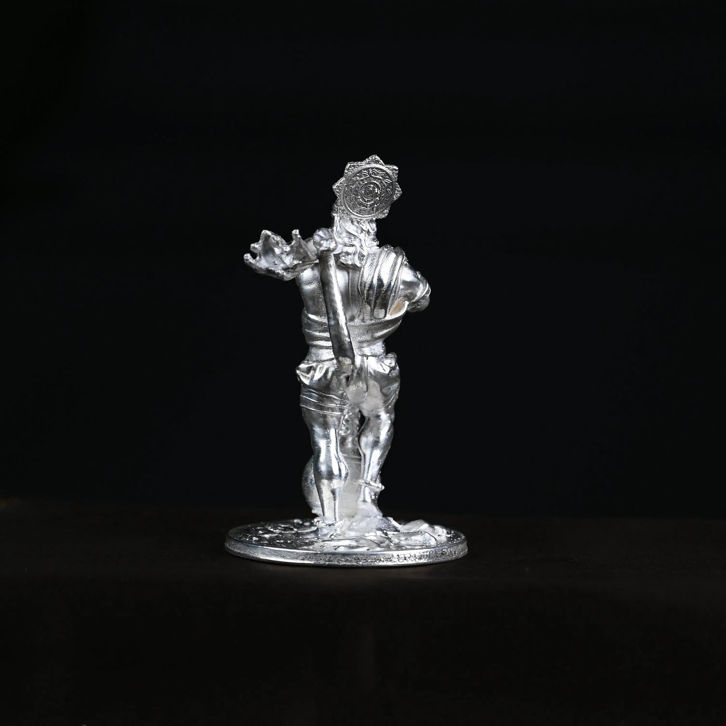 25gms  Pure Silver Bahubali Hanuman Car Dashboard theartarium