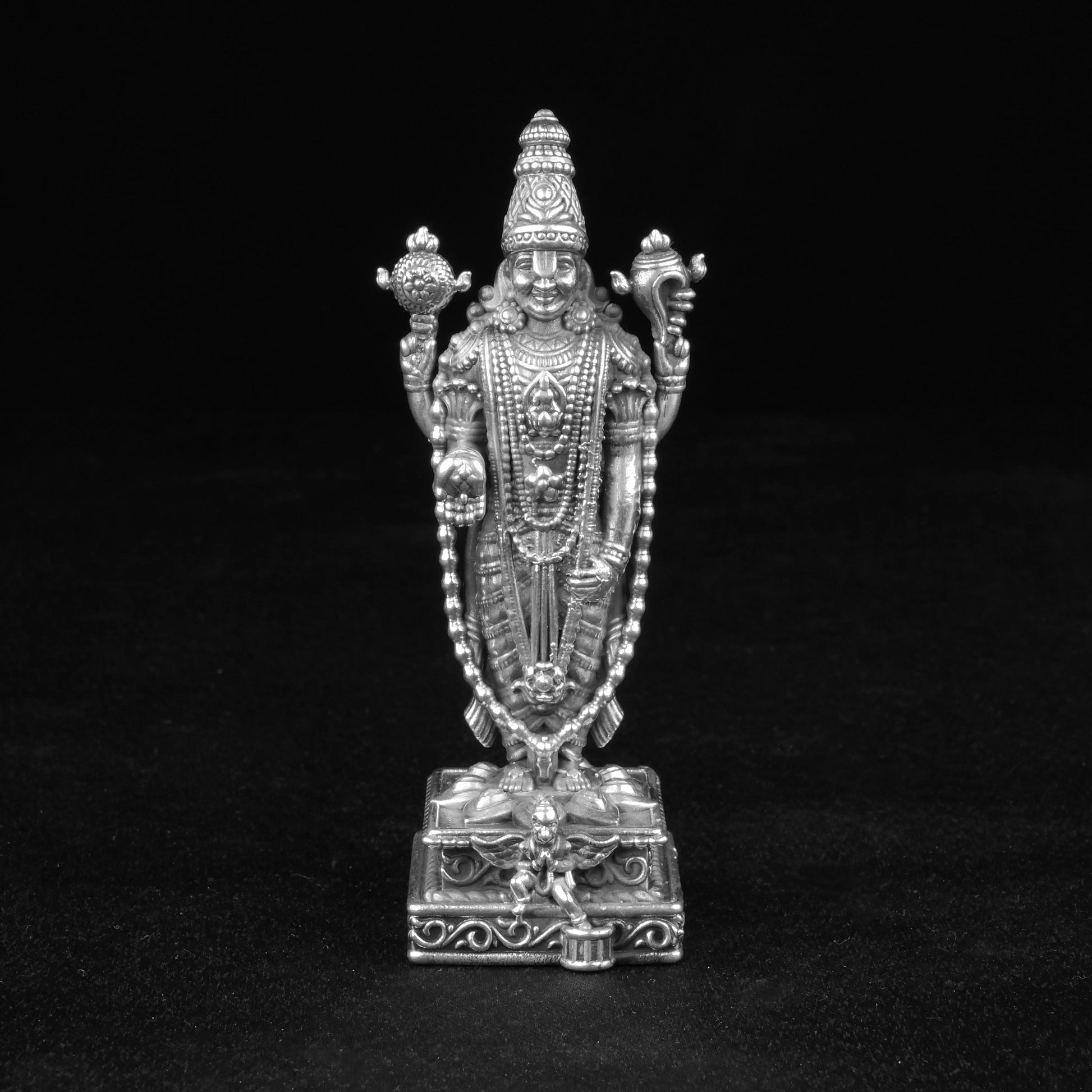 Venkateshwar Balaji 25 - 30 Gm Pure Silver theartarium