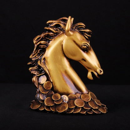 Coin Horse Head theartarium