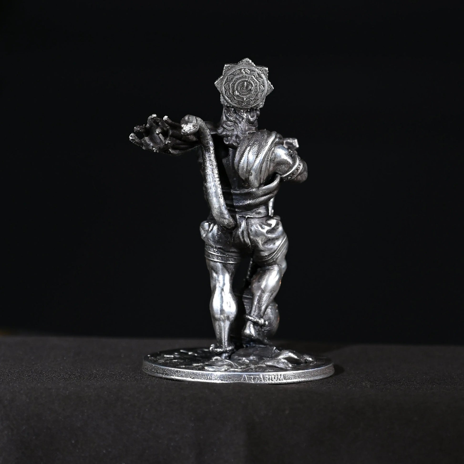 25gms  Pure Silver Bahubali Hanuman Car Dashboard theartarium