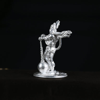 25gms  Pure Silver Bahubali Hanuman Car Dashboard theartarium