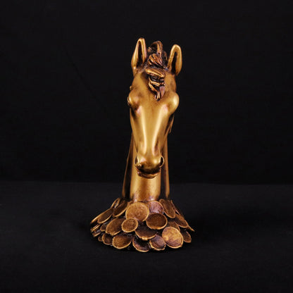 Coin Horse Head theartarium