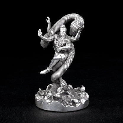 Mystical Shiva 25 - 30 Gm Pure Silver theartarium
