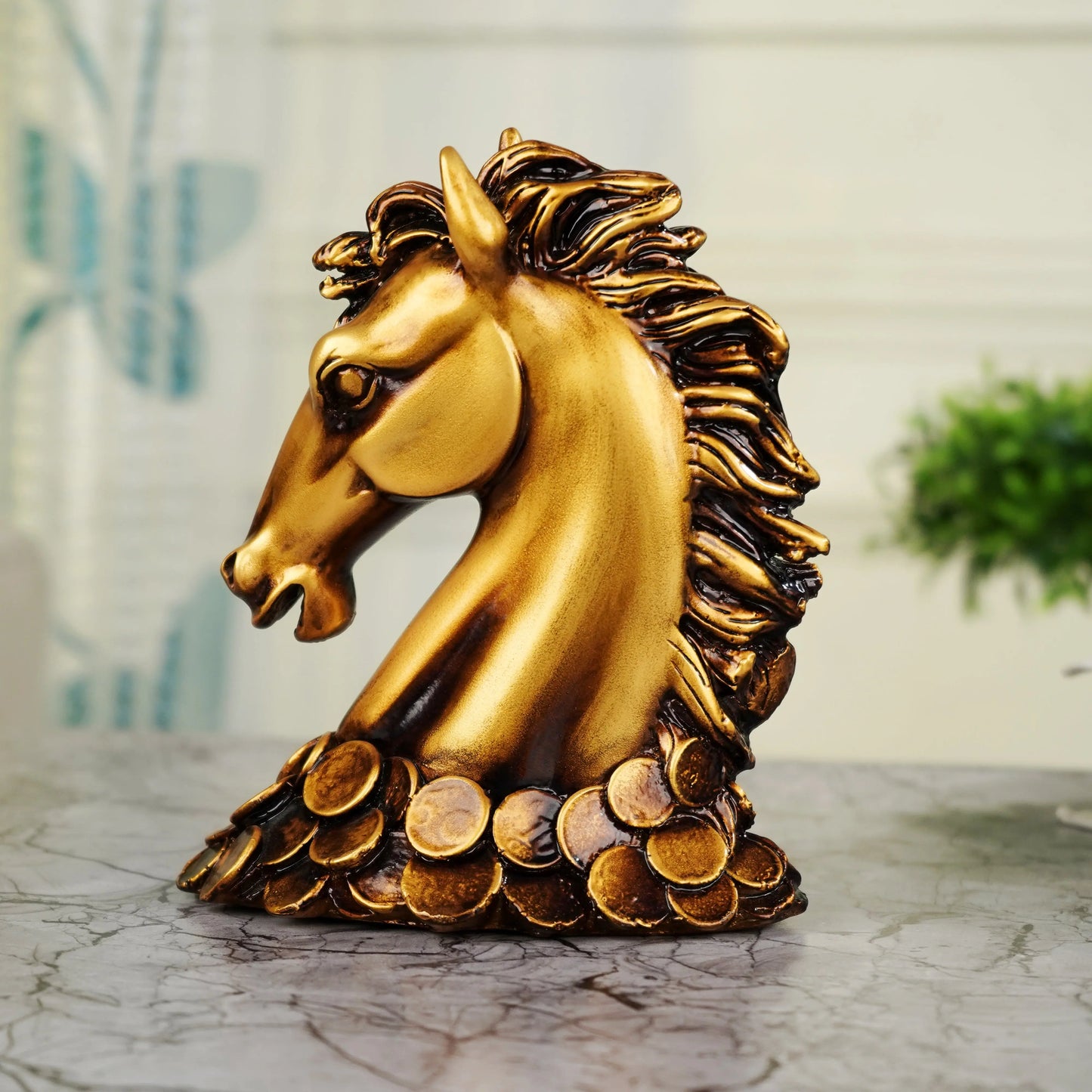 Coin Horse Head theartarium