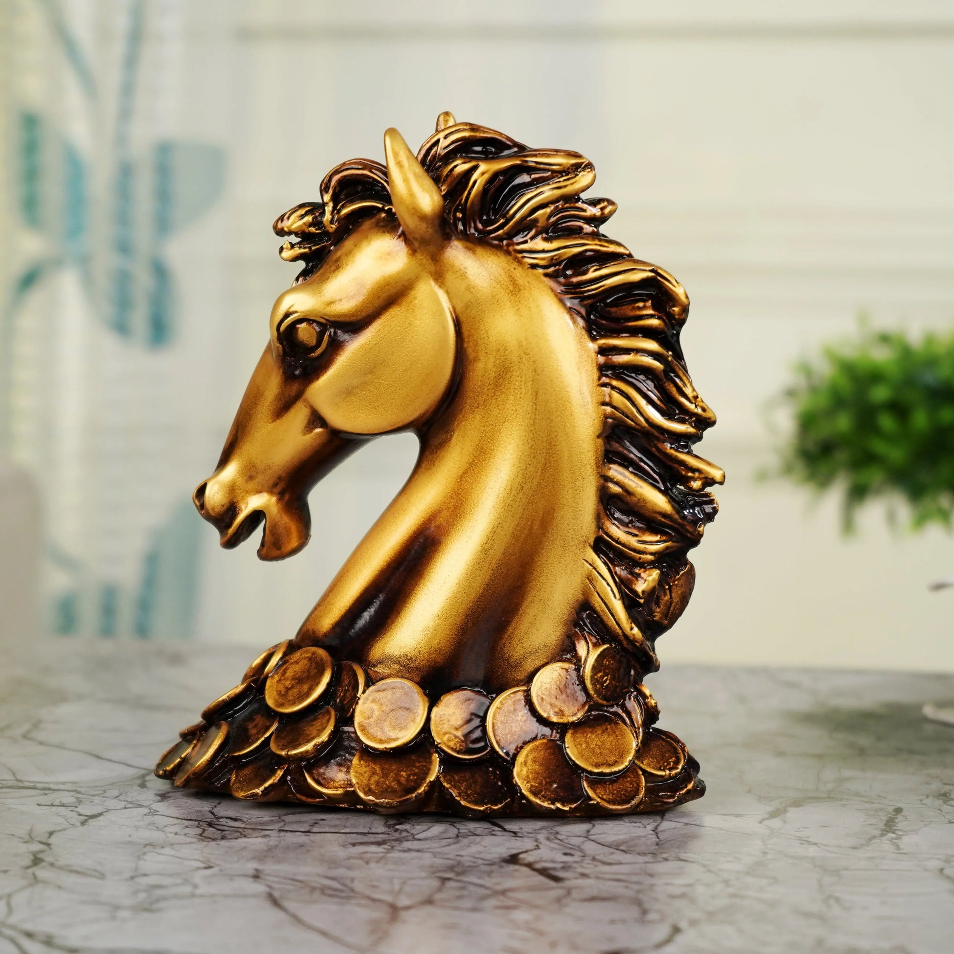 Coin Horse Head theartarium