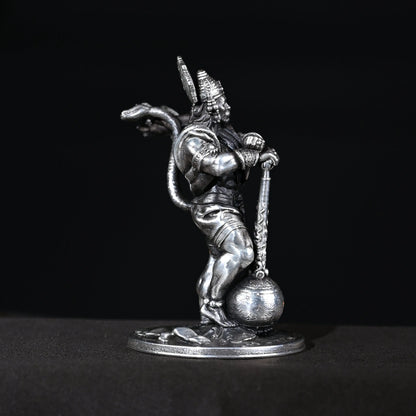 25gms  Pure Silver Bahubali Hanuman Car Dashboard theartarium
