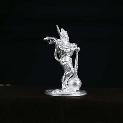 25gms  Pure Silver Bahubali Hanuman Car Dashboard theartarium