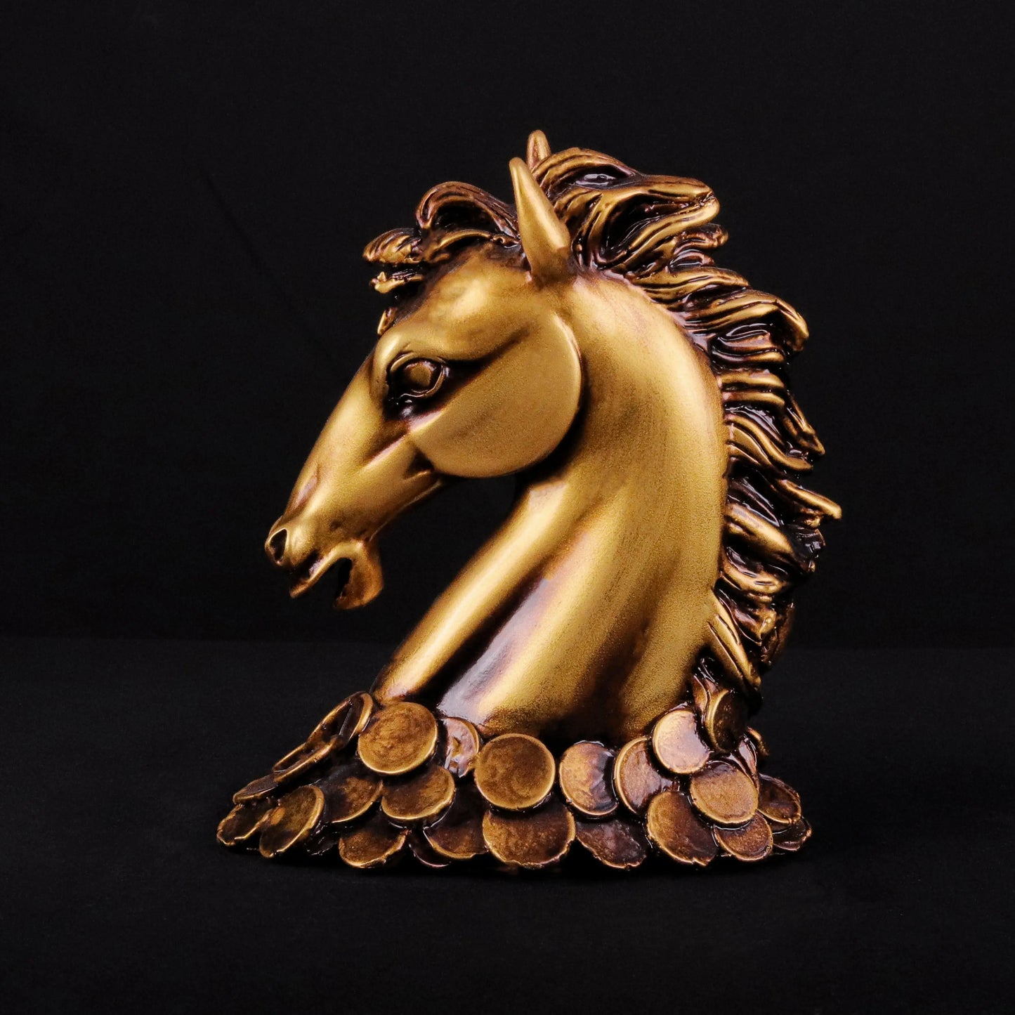 Coin Horse Head theartarium