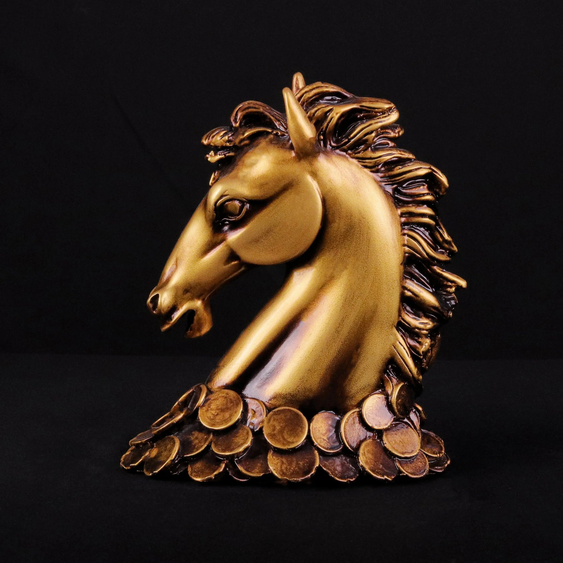 Coin Horse Head theartarium