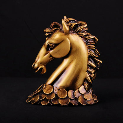 Coin Horse Head theartarium