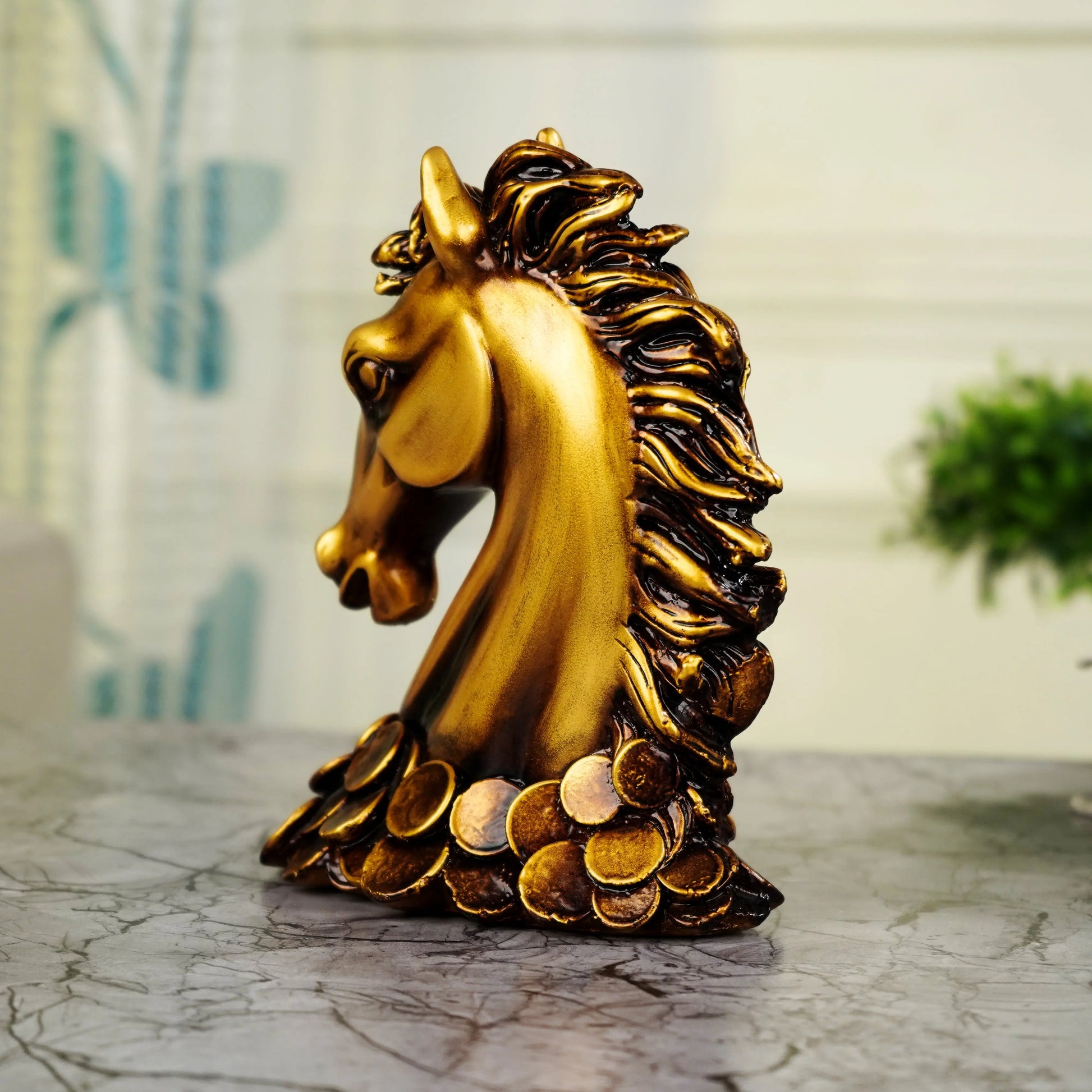 Coin Horse Head theartarium