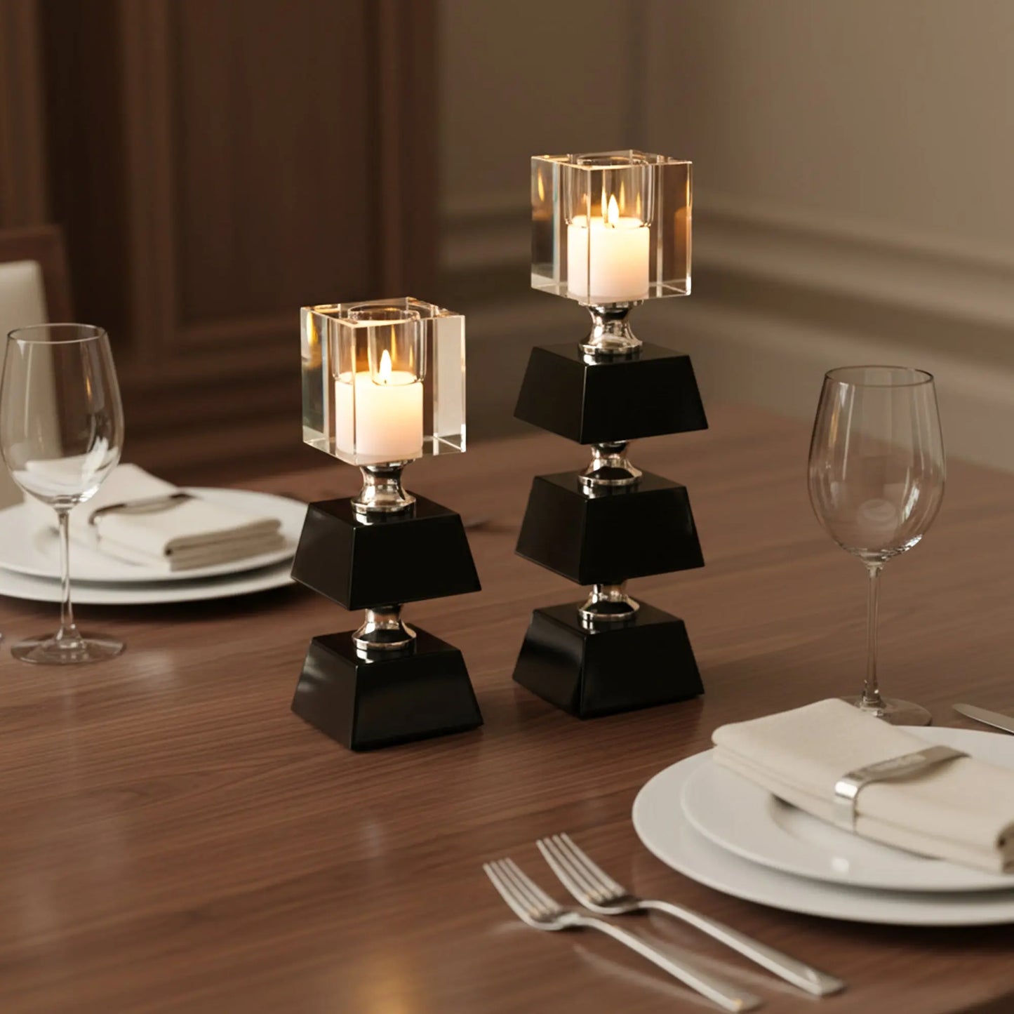 Yin-and-Yang Candle Holders Artarium