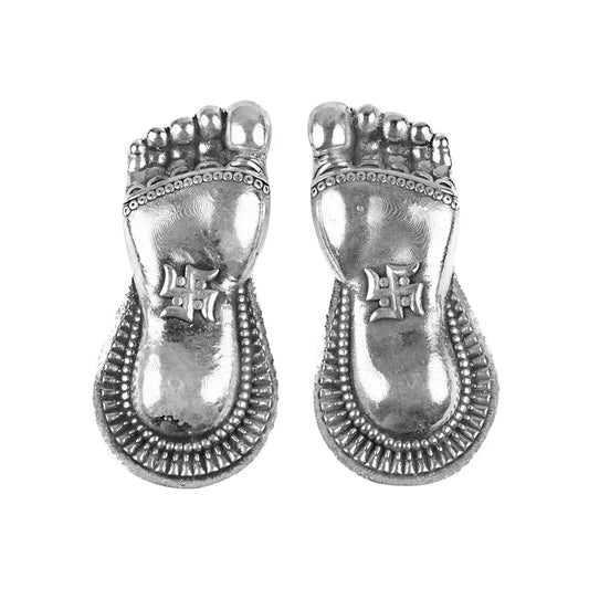 Laxmi Charan Paduka 999 Silver