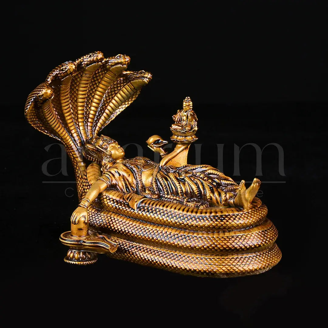 Padmanabhaswamy Idol Car Dashboard theartarium