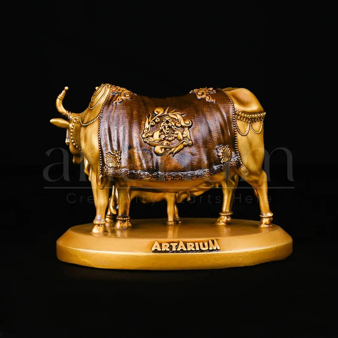 Kamdhenu Cow Car Dashboard theartarium