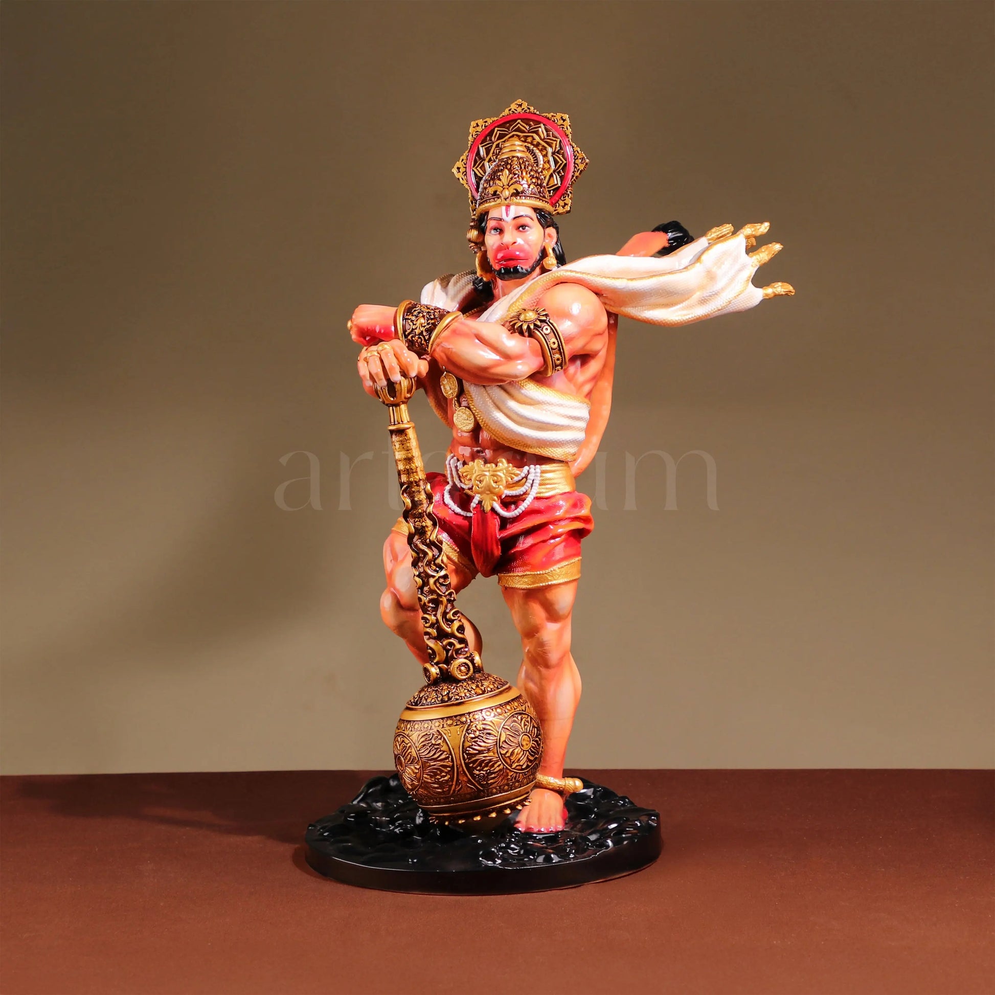 Bahubali Lord Hanuman Large 1.38 Ft & 2 Ft theartarium