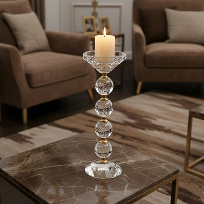 Crystal Orbs - Candle Holder