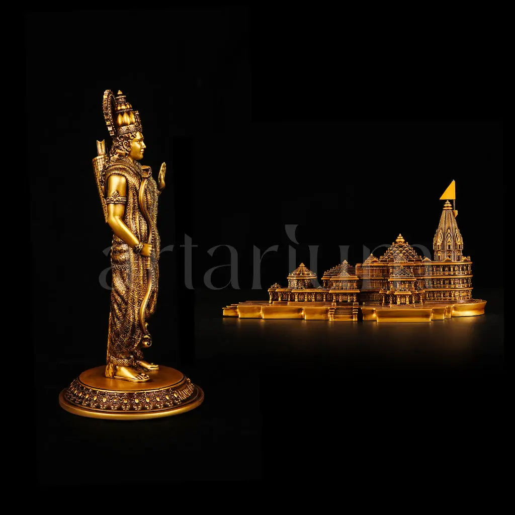 Shri Ram & Ayodhya Ram Mandir Murti Set