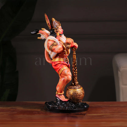 Bahubali Lord Hanuman Large 1.38 Ft & 2 Ft theartarium