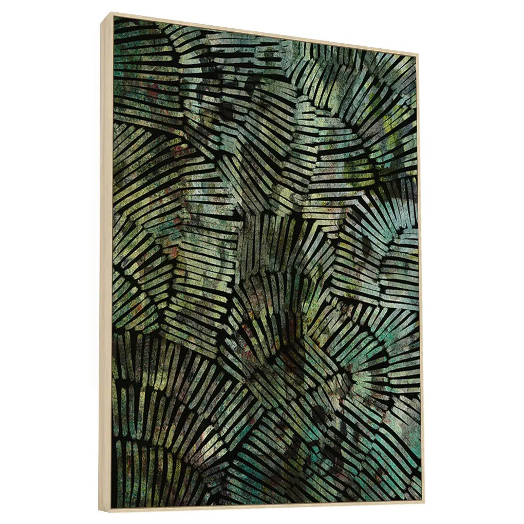 A Monsoon Lush - Wall Painting