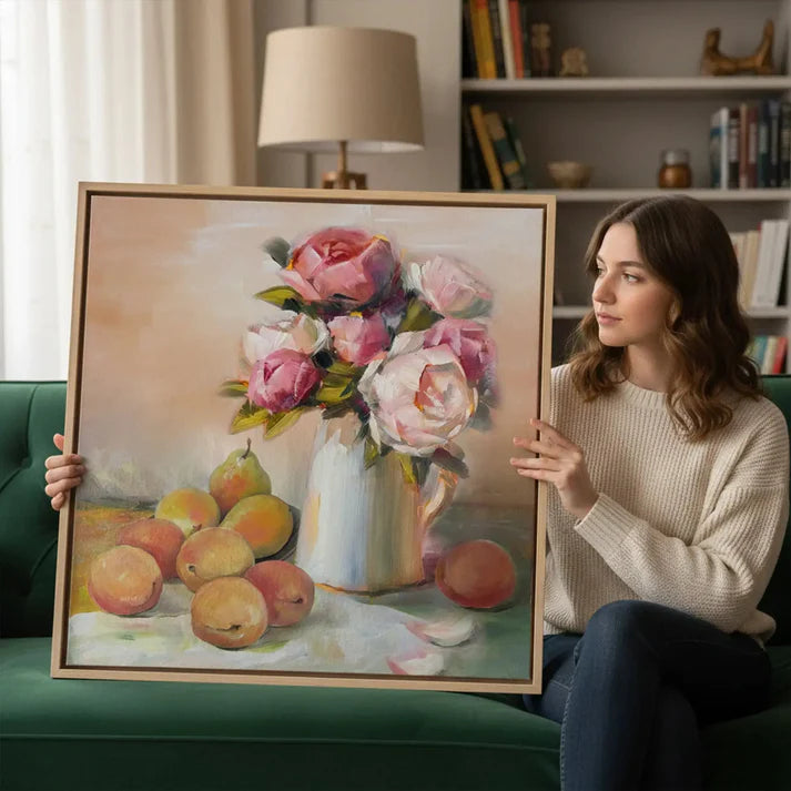 Blushing Romance Wall art Painting