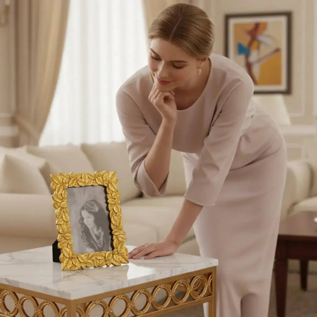 Gilded Foliage - Antique Photo Frames