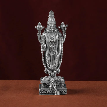 Venkateshwar Balaji 25 - 30 Gm Pure Silver theartarium