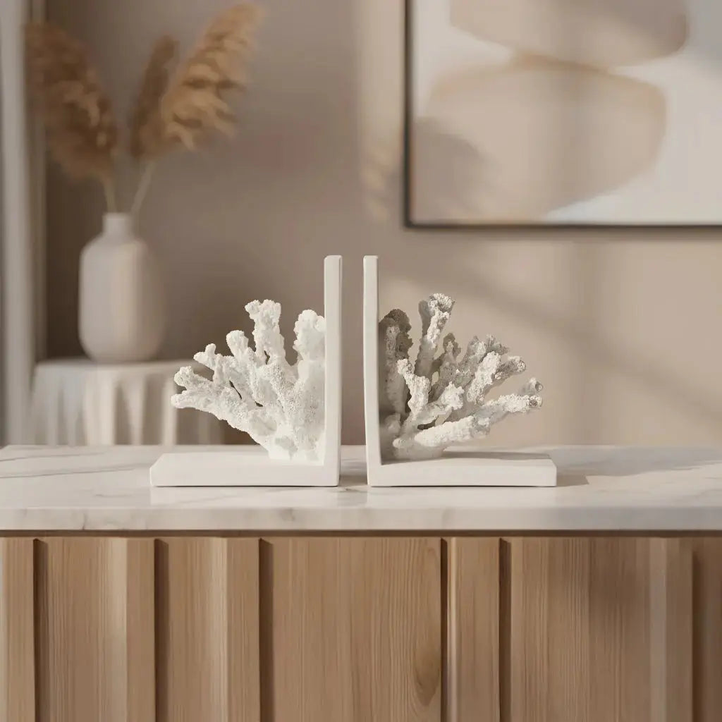Whispers of the Reef - Coral Bookends Artarium