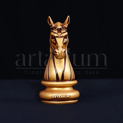 Knight Horse Chess Piece Car Dashboard theartarium