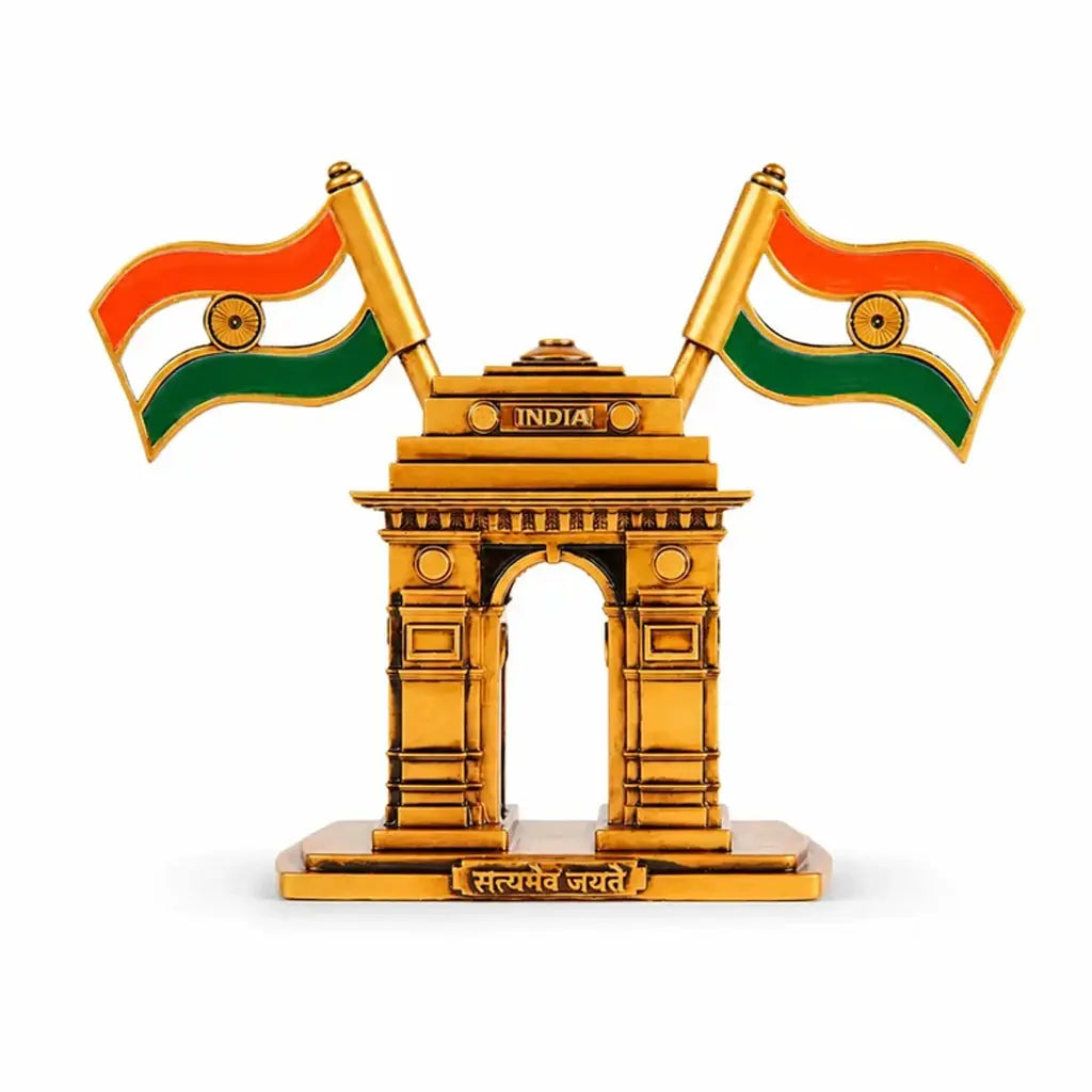 India Gate Car Dashboard Statue 