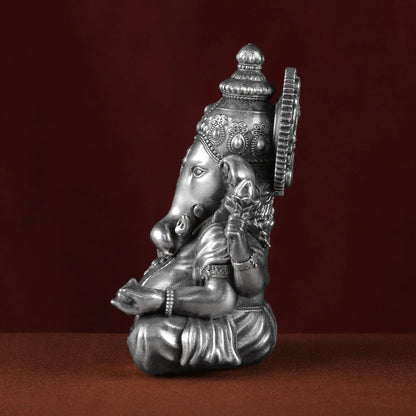 Ganesh ji 30 - 35 Gm Pure Silver theartarium