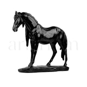Black Gallop - Horse Figurine