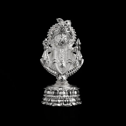 Jagannath Ji Idol Silver Plated