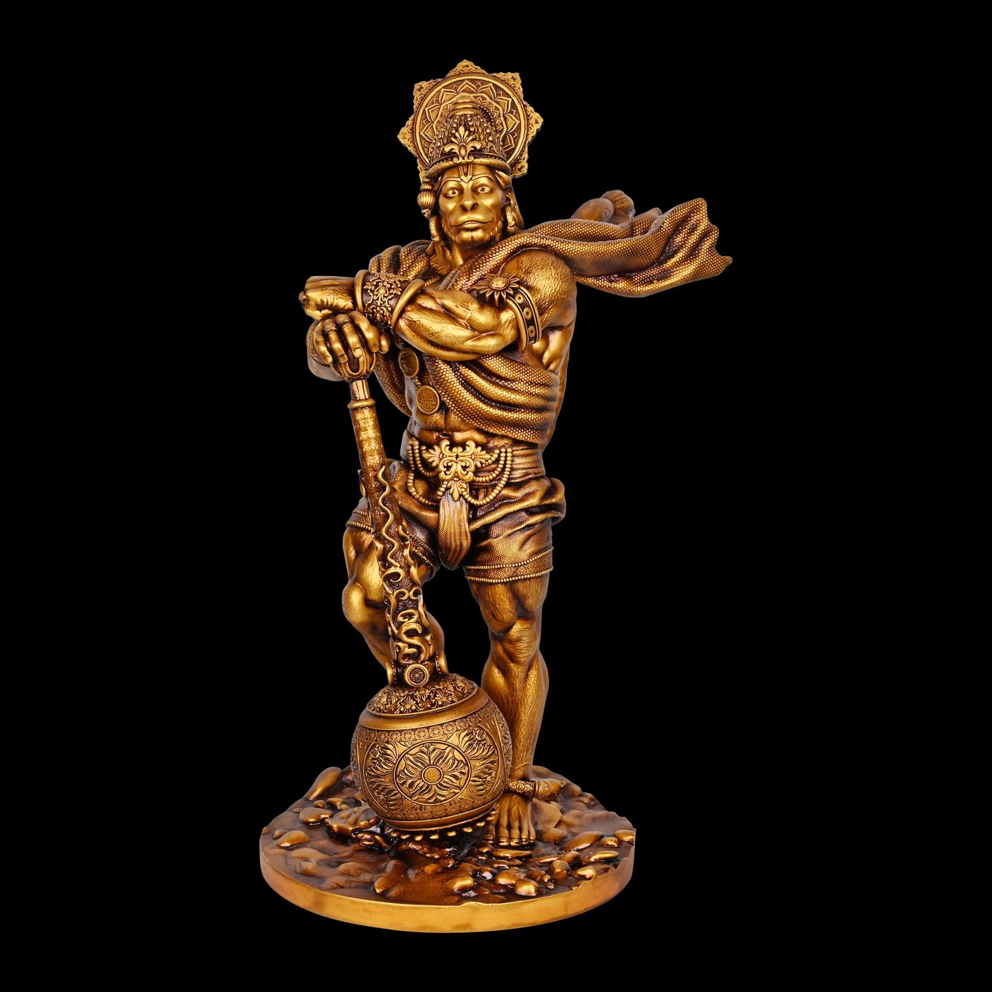 Bahubali Lord Hanuman Large 1.38 Ft & 2 Ft theartarium