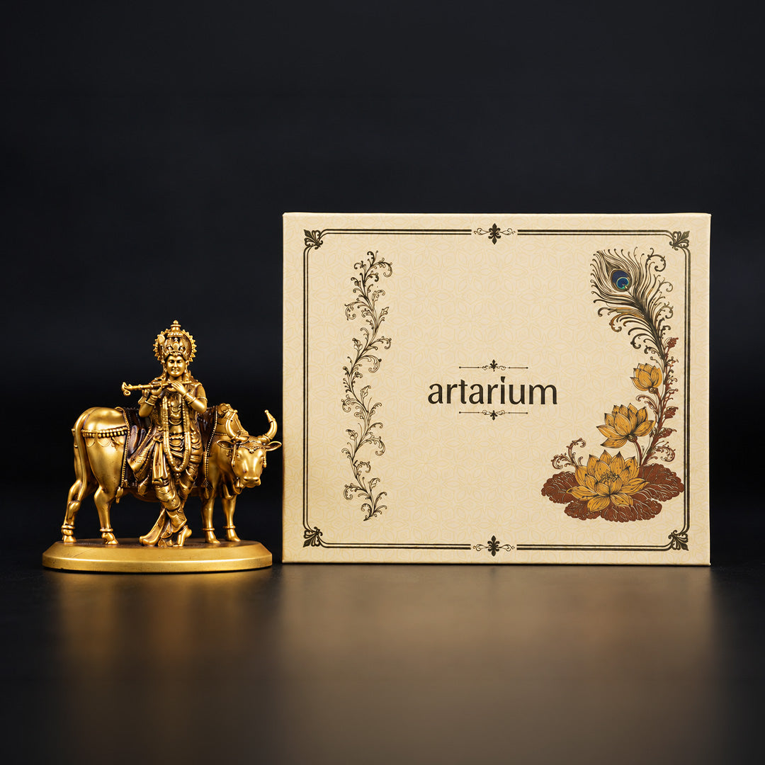Gopal Krishna Car Dashboard With Premium Packaging 