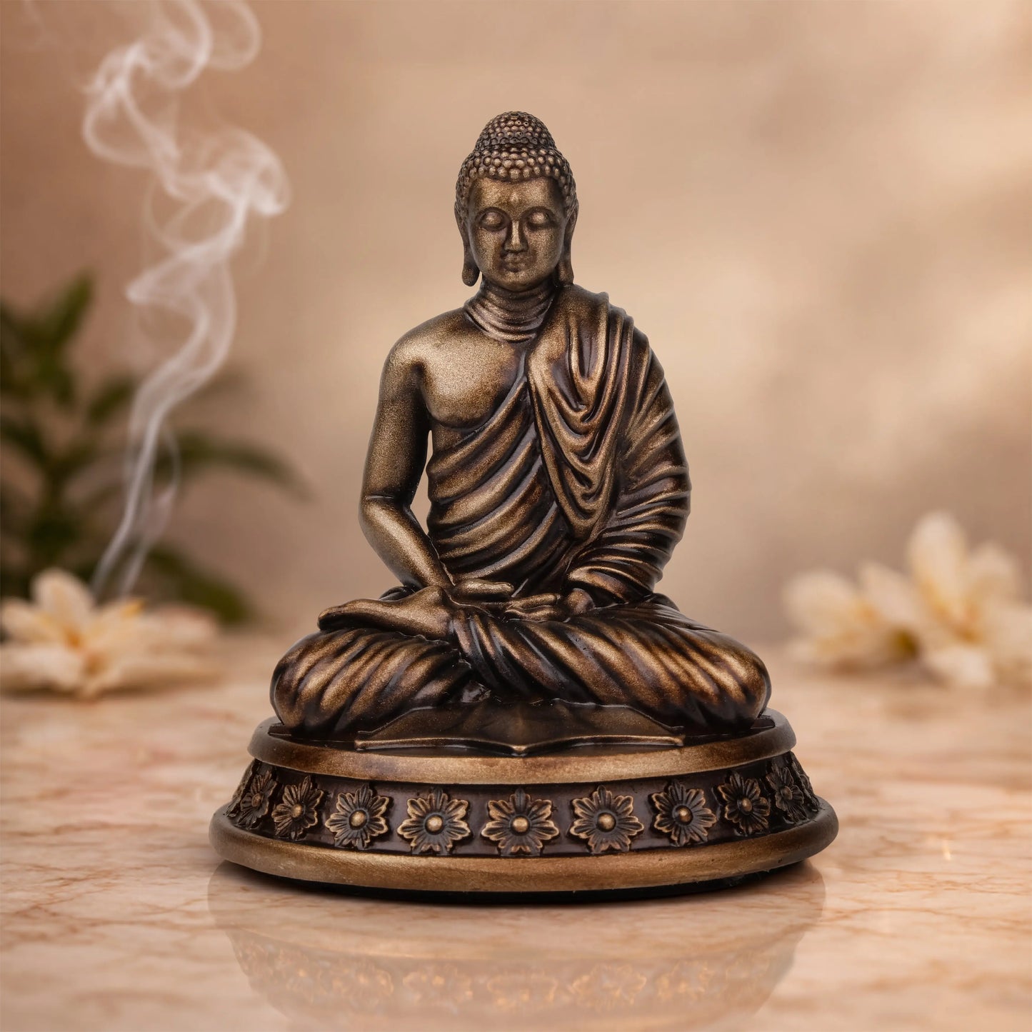 Meditating Buddha Car Dashboard