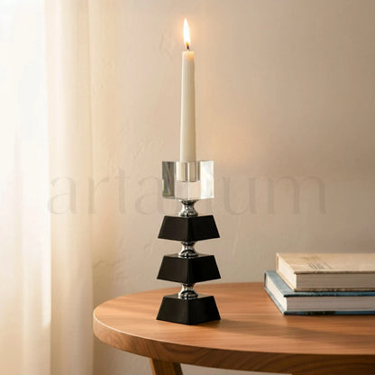 Yin-and-Yang Candle Holders