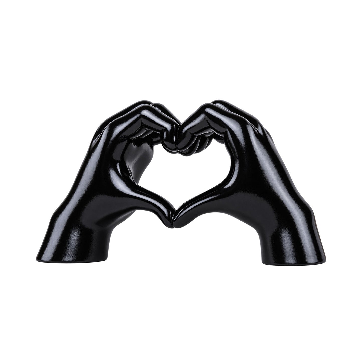 White Love Hand Showpiece 