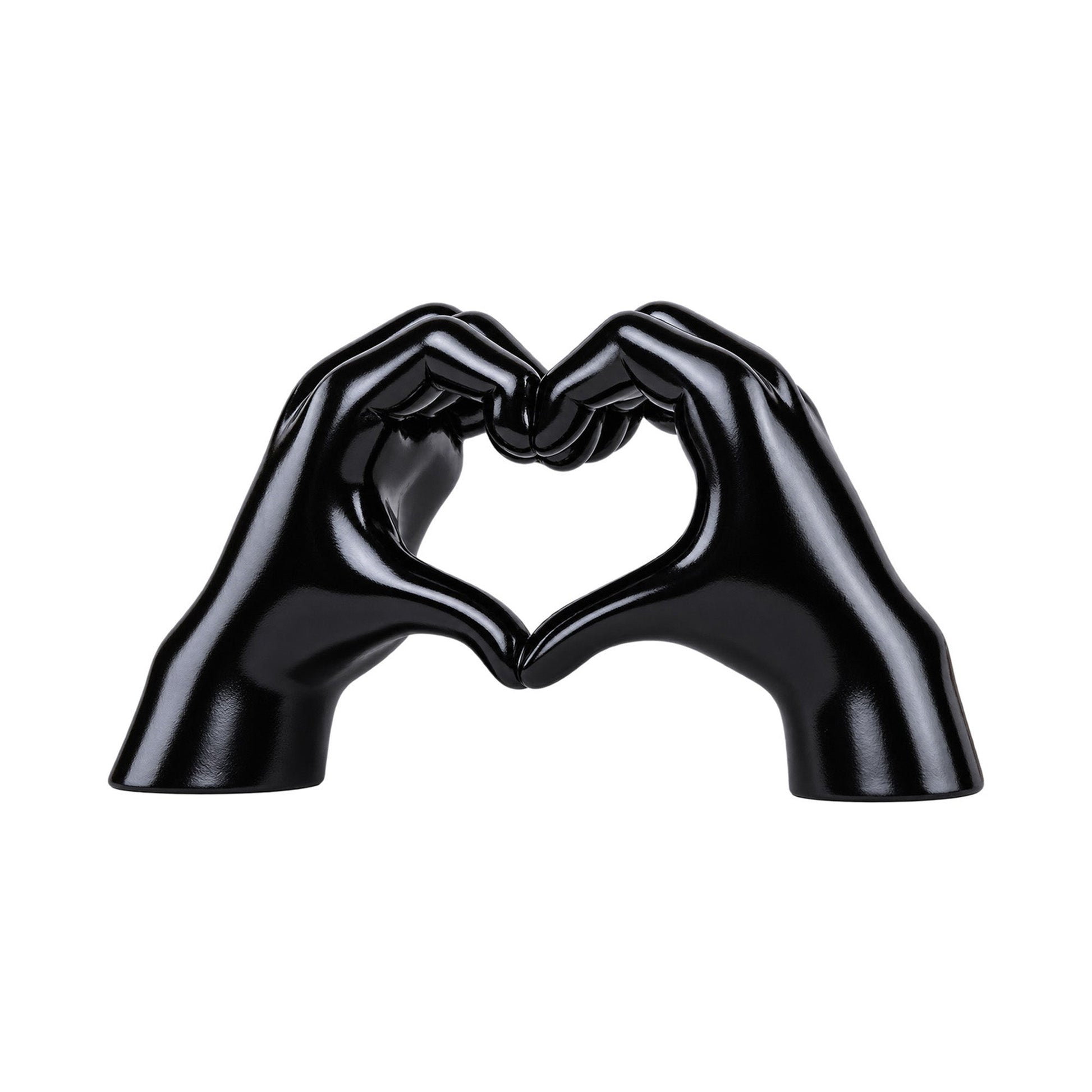 White Love Hand Showpiece 