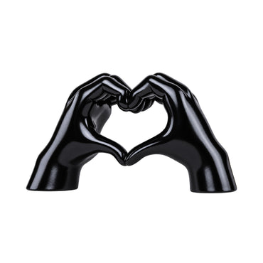 White Love Hand Showpiece 
