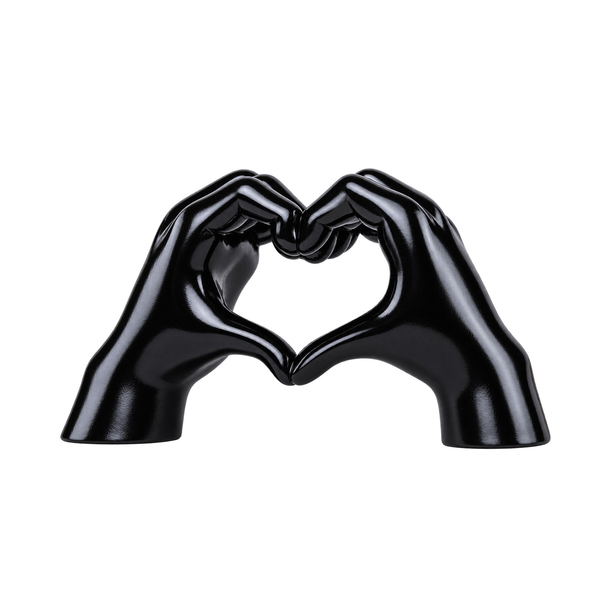 White Love Hand Showpiece 