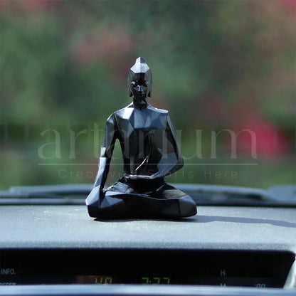 Origami Lord Buddha Car Dashboard theartarium