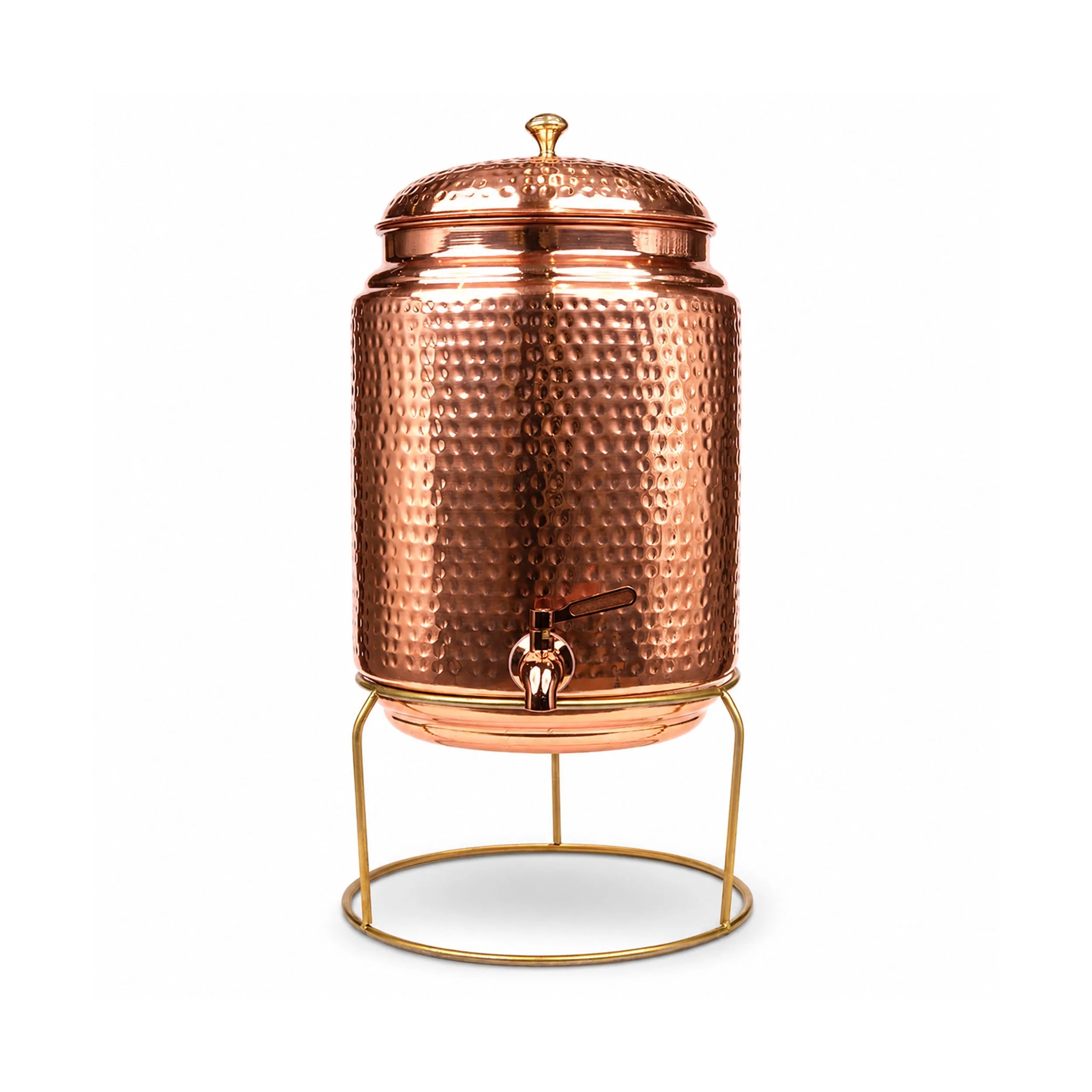 Hammered Copper Water Dispenser Artarium