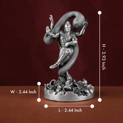 Mystical Shiva 25 - 30 Gm Pure Silver theartarium