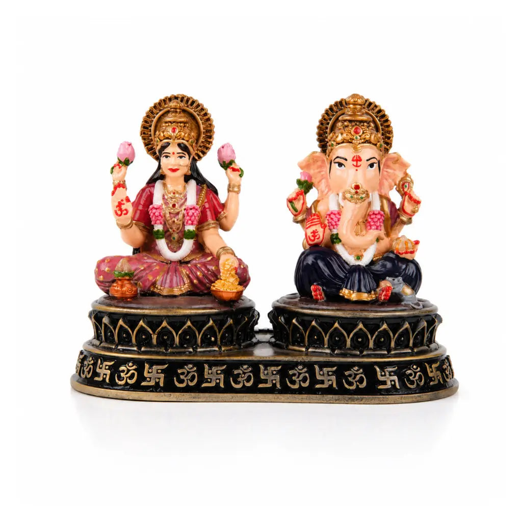 Dhan-Siddhi Laxmi Ganesha Idol 