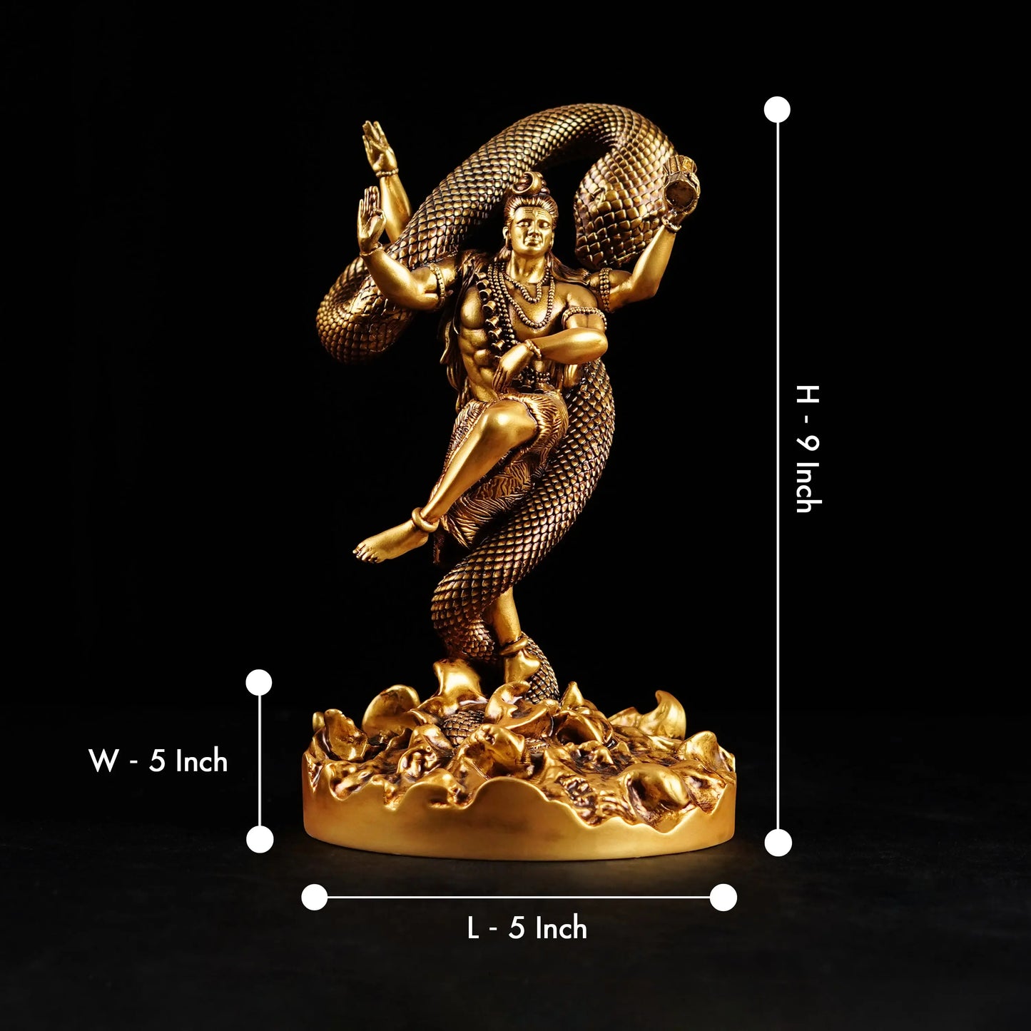 Mystical Shiva 9-Inch theartarium